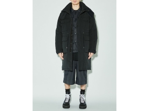 Onitsuka Tiger Coat Czarne | 283670OWE