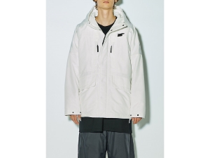 Onitsuka Tiger Down Jacket Białe | 094865SRO