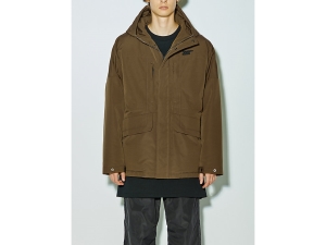 Onitsuka Tiger Down Jacket Oliwkowe | 218364TLQ