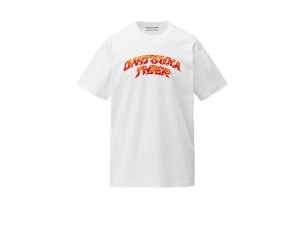 Onitsuka Tiger Grafiką Tee Białe | 250194HNC