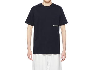 Onitsuka Tiger Grafiką Tee Czarne | 471532WMD