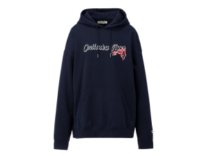 Onitsuka Tiger Hoodie Top Granatowe | 315048WXK
