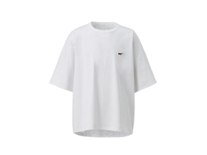 Onitsuka Tiger Krótkie Sleeve Top Białe | 180936DIC