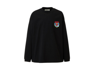 Onitsuka Tiger Ls Grafiką Tee Czarne | 123049RYT