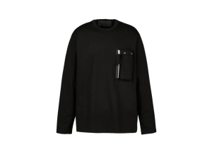 Onitsuka Tiger Ls Tee Czarne | 687045NMP