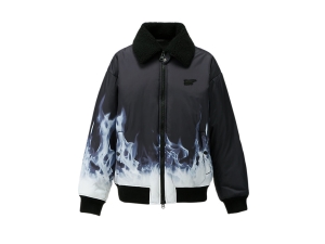 Onitsuka Tiger P Blouson Czarne Białe | 641725YQK
