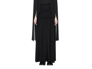 Onitsuka Tiger Ws Long Skirt Czarne | 430672DXR